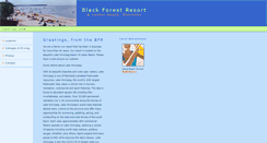 Desktop Screenshot of blackforestresort.com